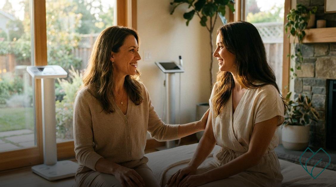 Dra Marcela Rammos Redescubra sua energia, equilíbrio e confiança durante a menopausa Recupere sua energia e autoestima com um tratamento seguro e feito para você!;saúde hormonal feminina