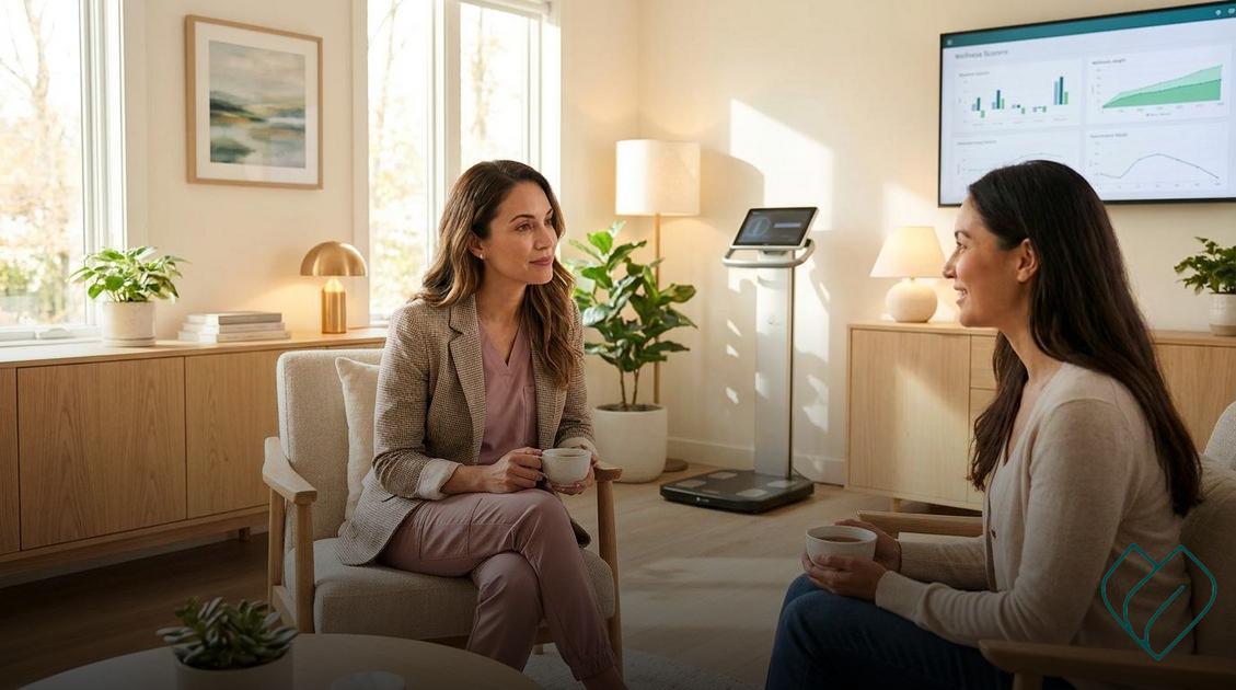 Dra Marcela Rammos Redescubra sua energia, equilíbrio e confiança durante a menopausa Recupere sua energia e autoestima com um tratamento seguro e feito para você!;exames genéticos saúde integrativa