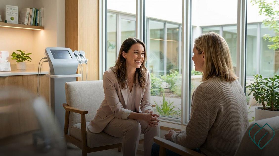 Dra Marcela Rammos Redescubra sua energia, equilíbrio e confiança durante a menopausa Recupere sua energia e autoestima com um tratamento seguro e feito para você!;desequilíbrio do cortisol