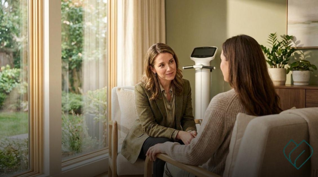 Dra Marcela Rammos Redescubra sua energia, equilíbrio e confiança durante a menopausa Recupere sua energia e autoestima com um tratamento seguro e feito para você!;desequilíbrio do cortisol